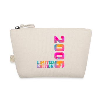 2006 Limitiertes Geburtstagsgeschenk für Mädchen - Bio-Täschchen - Natur - Vorne
