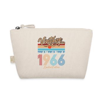 1966 Vintage Anniversary Limited Edition Gift - Organic Pouch - nature - Front