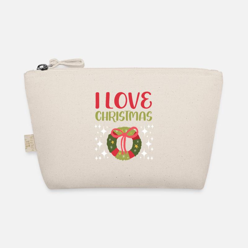 I love Christmas Organic Pouch