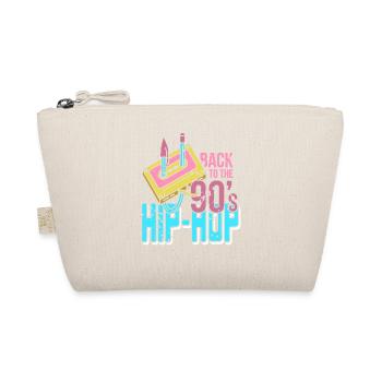 Rewind 90s Beat Rhythm Cassette Culture Sound - Organic Pouch - nature - Front