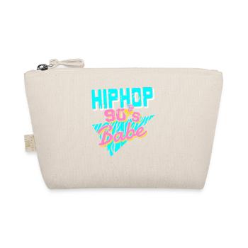 Urban Flow 90s Babe Retro Bold Style Vibes - Organic Pouch - nature - Front
