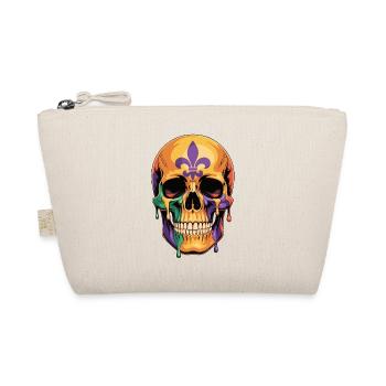 Chemise tête de mort Mardi Gras - Trousse biologique - nature - Devant