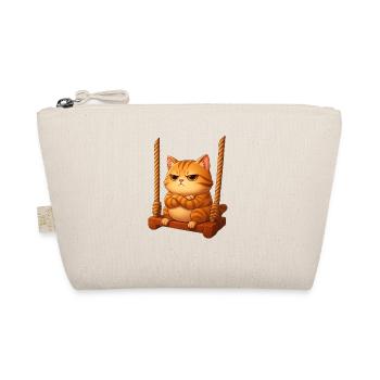 Chat sinistre sur balançoire dessin animé aire de jeux - Trousse biologique - nature - Devant