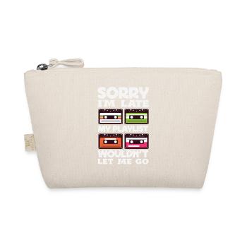 Sorry I'm late. - Organic Pouch - nature - Front
