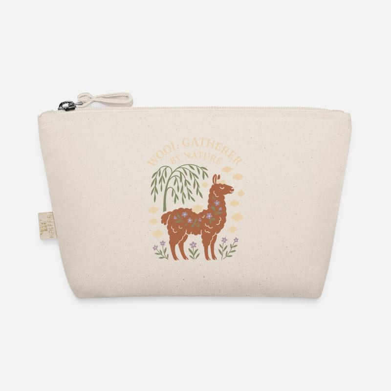 Cottagecore Lama Esthétique Mignon Animal de la Ferme Trousse biologique