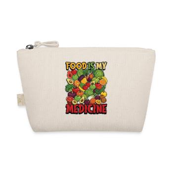 Nutritionist Food Is My Medicine Nutritional Coach - Organic Pouch - nature - Front