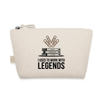 J’avais l’habitude de travailler avec les légendes Cadeau d’adieu pour collègue - Trousse biologique - nature - Devant