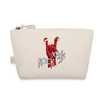 Xmas Rock Hand - Organic Pouch - nature - Front