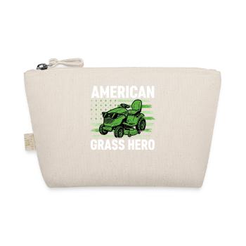 American Grass Hero - Bio-Täschchen - Natur - Vorne