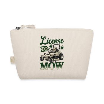 License To Mow - Bio-Täschchen - Natur - Vorne