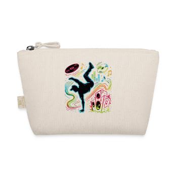 Breakdance Neon Style – Musique & Street Art - Trousse biologique - nature - Devant
