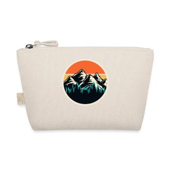 Wandern Wanderer Bergsteiger Geschenk - Bio-Täschchen - Natur - Vorne