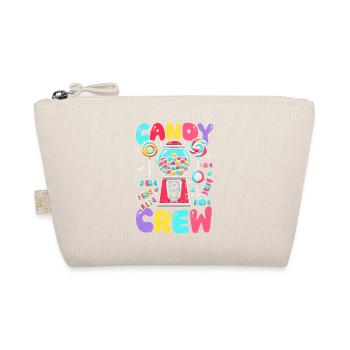 Candy Crew Deko Süßigkeitenliebhaber Naschkatze - Bio-Täschchen - Natur - Vorne