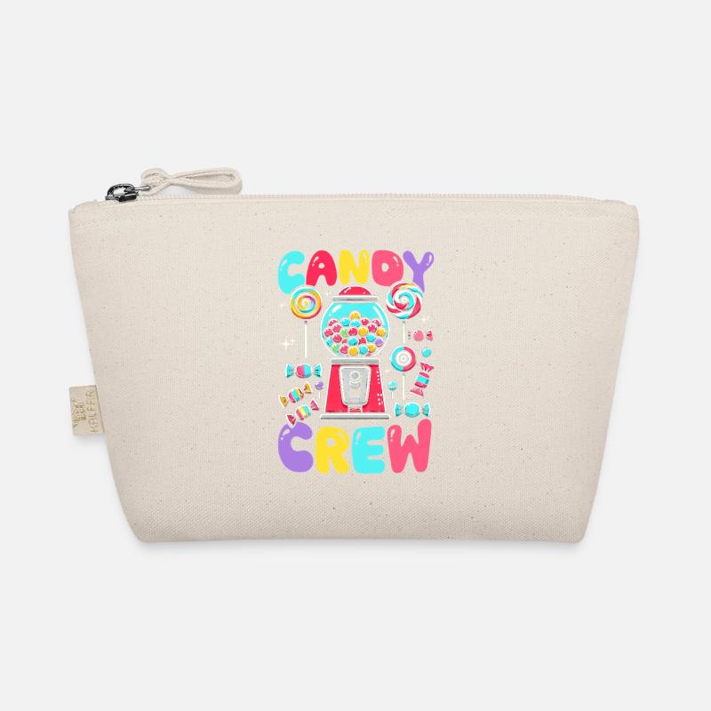 Candy Crew Deko Süßigkeitenliebhaber Naschkatze Bio-Täschchen