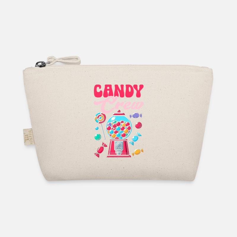 Candy Crew Deko Süßigkeitenliebhaber Naschkatze Bio-Täschchen