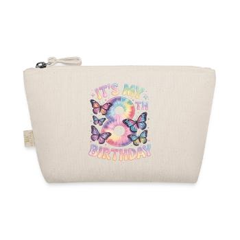 Décoration papillon arc-en-ciel 8e anniversaire - Trousse biologique - nature - Devant