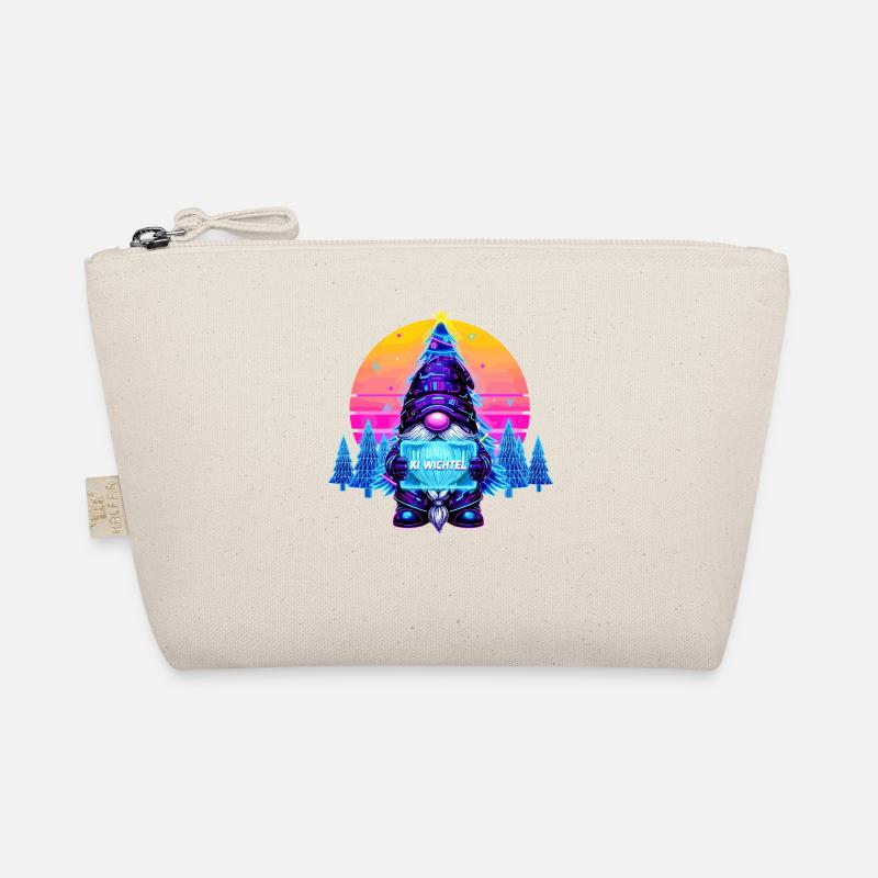 KI GNOME - Synthwave Retrowave 80s Organic Pouch
