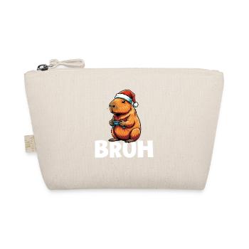 Bruh Gaming Lover Gamer Video Games Christmas - Organic Pouch - nature - Front