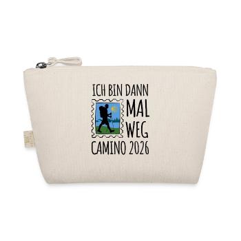 Ich bin dann mal weg | Pilgern | Camino 2026 - Bio-Täschchen - Natur - Vorne