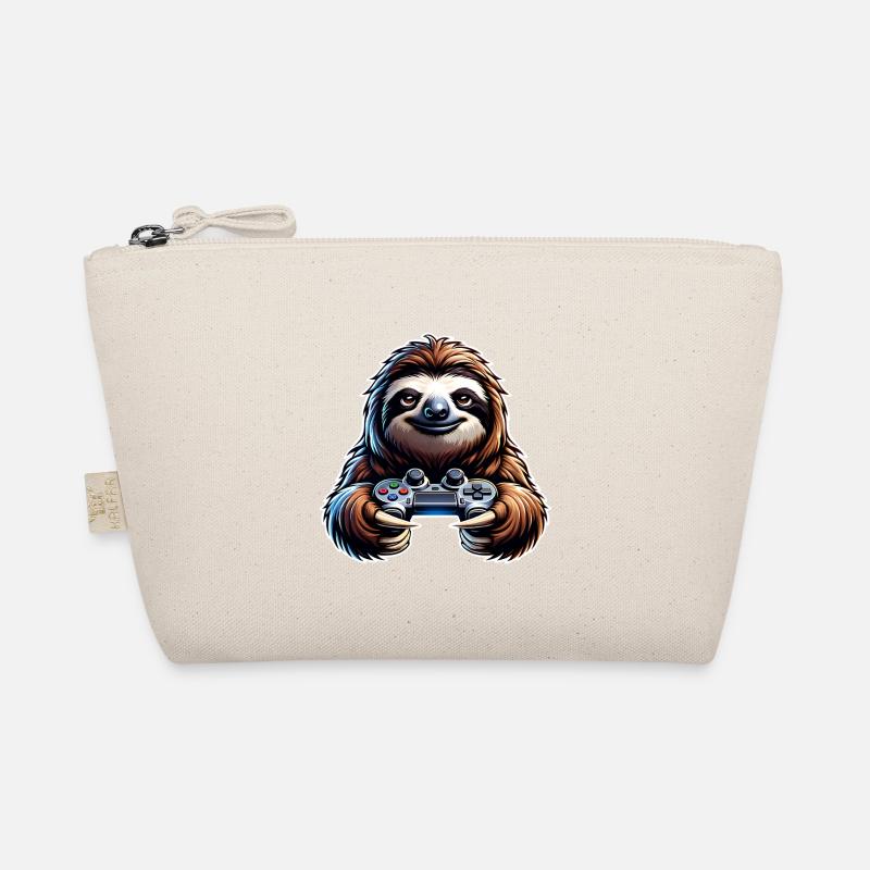 Gaming Sloth Controller Organic Pouch