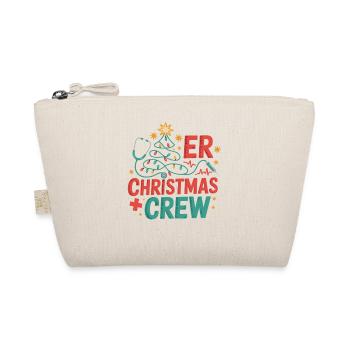 ER Christmas Crew - Organic Pouch - nature - Front
