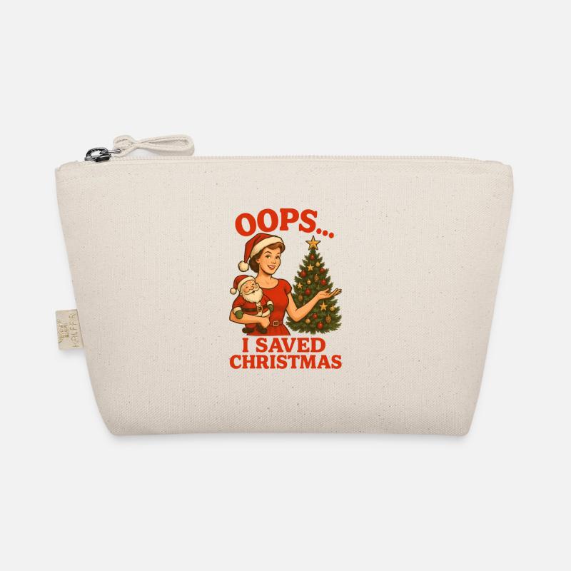 Oops I Saved Christmas Bio-Täschchen