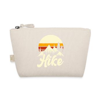 Hiking Retro - Organic Pouch - nature - Front