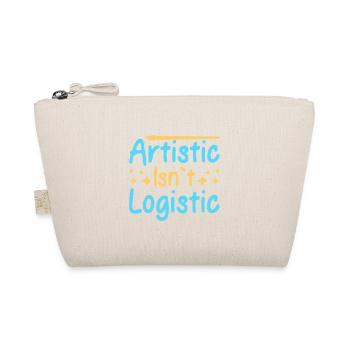 Artist Painter Graphic Artistic Isn´t Logistic - Bio-Täschchen - Natur - Vorne