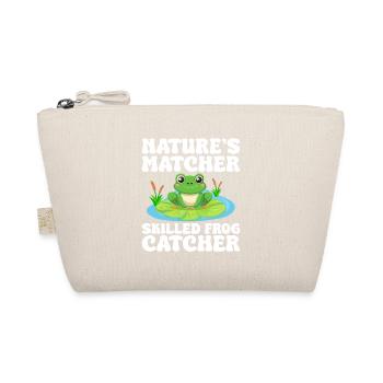 Frog Catcher Nature´s Matcher Skilled Catcher Frog - Bio-Täschchen - Natur - Vorne