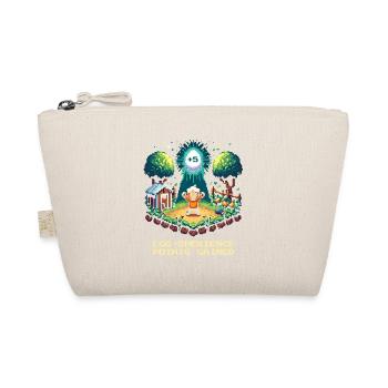 Egg-sperience points collected | Level Up Humor - Organic Pouch - nature - Front