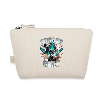 Throat Goat Meme Y2K Bootleg Unwearable - Organic Pouch - nature - Front