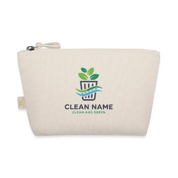 Eco Plant in Basket Logo - Organic Pouch - nature - Front