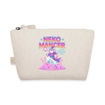 Nekomancer - T-shirt drôle de chat d’Halloween - Trousse biologique - nature - Devant