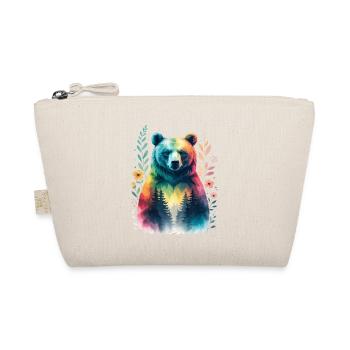 Ours arc-en-ciel dans la forêt - Trousse biologique - nature - Devant