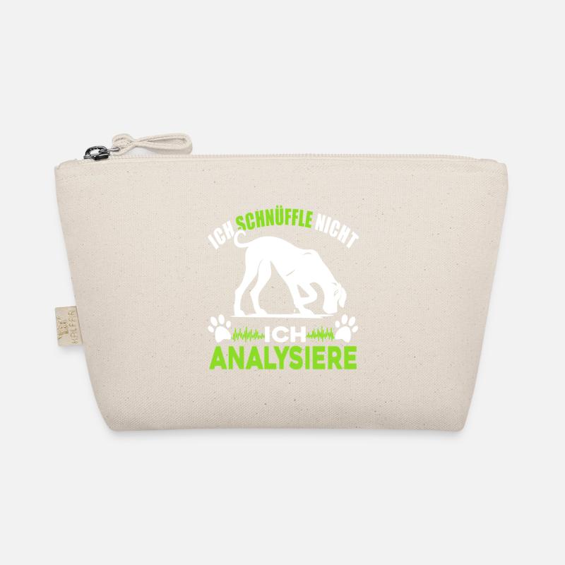 Ich schnüffle nicht - ich analysiere - Bio-Täschchen - Natur