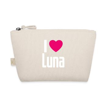 J’aime Luna Pink Heart J’aime Luna - Trousse biologique - nature - Devant