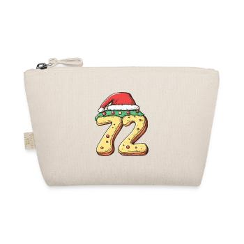 72 Number Cookie Christmas - Organic Pouch - nature - Front