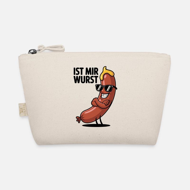 Wurstheld mit Sonnenbrille Bio-Täschchen