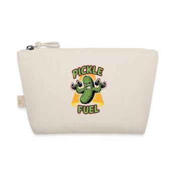 Pickle Fuel Gurken Kraft Gym Bodybuilding - Bio-Täschchen - Natur - Vorne