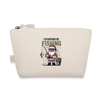 Père Noël pêcheur à la ligne - Trousse biologique - nature - Devant