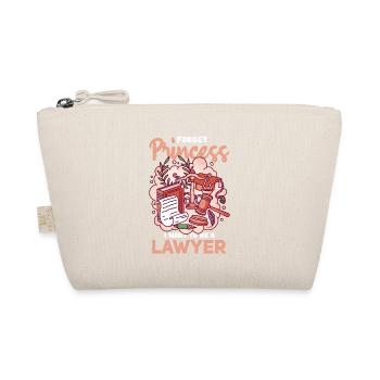Forget Princess – Lawyer's Dreams - Organic Pouch - nature - Front