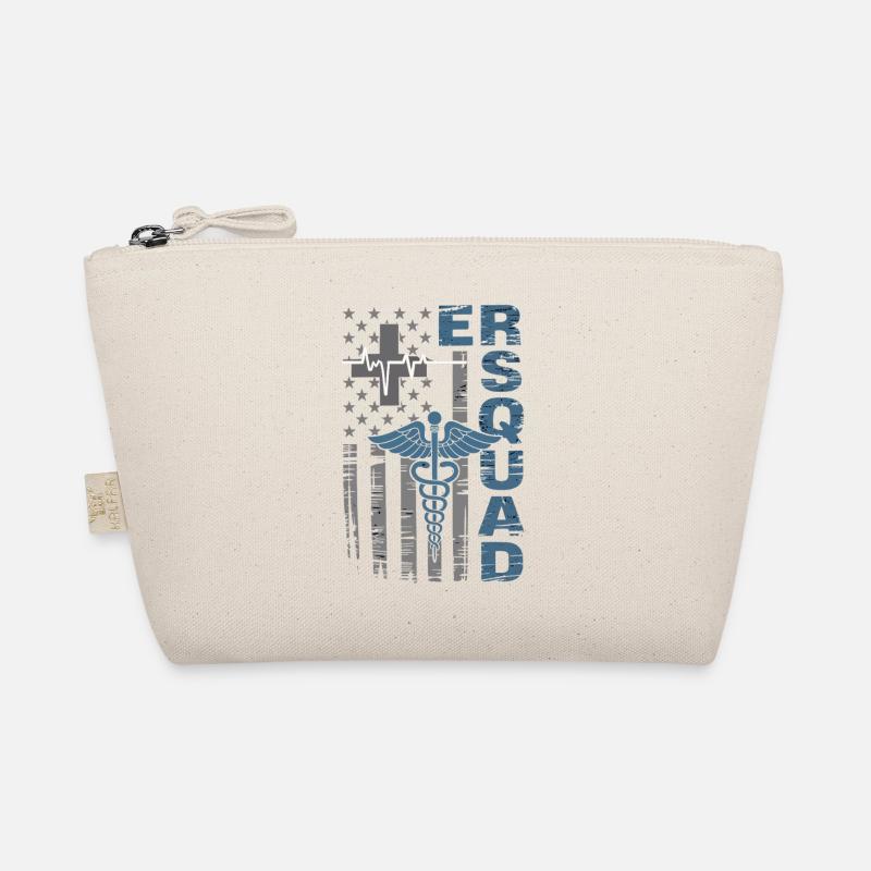 Caduceus Emergency Crest Organic Pouch