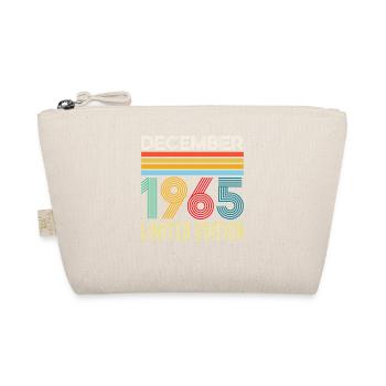 60 Ans 60e Anniversaire Cadeau Né en Décembre 1965 - Trousse biologique - nature - Devant