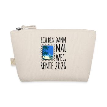 Je serai parti | Rente 2026 - Pension - Trousse biologique - nature - Devant