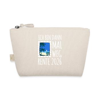 Je serai parti | Rente 2026 - Pension - Trousse biologique - nature - Devant