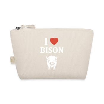 Bison - Bio-Täschchen - Natur - Vorne
