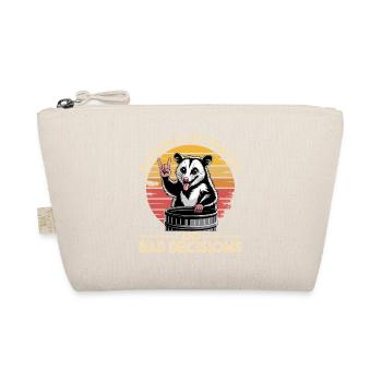 Funny Opossum - Organic Pouch - nature - Front
