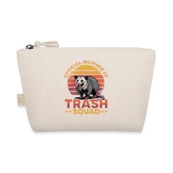 Funny Opossum - Organic Pouch - nature - Front