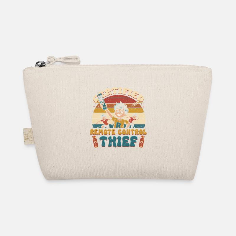Sibling Brother Sister Remote Control Thief Organic Pouch