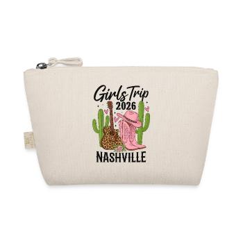 Girls Trip Nashville 2026 - Organic Pouch - nature - Front